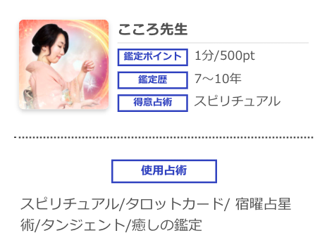 電話占いシエロ こころ