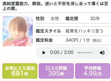 電話占いリノア ダイコク